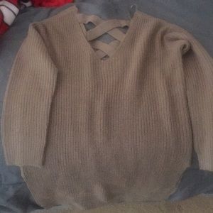 Brown sweater